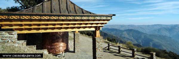 Estampas típicas alpujarreñas - templo Budista