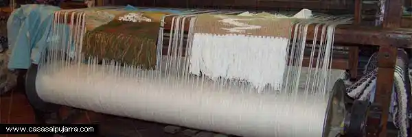 Telar típico de La Alpujarra