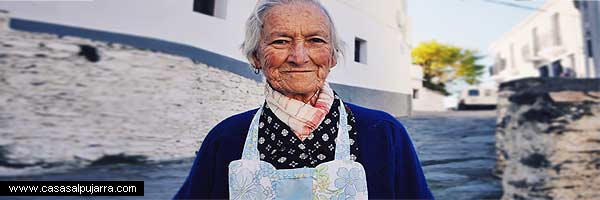 abuela Alpujarreños, personas y gentes de La Alpujarra
