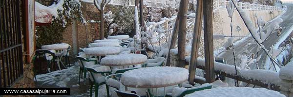 nieve en la Alpujarra