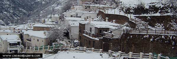 Nieve en la Alpujarra Pampaneira