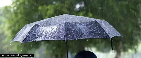 Lloviendo en La Alpujarra