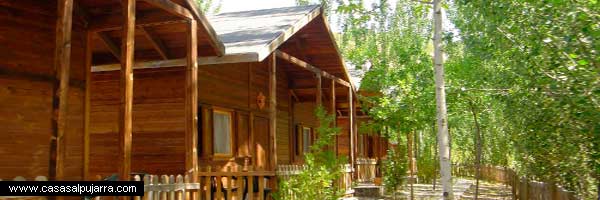 Precios de alquiler en cabañas de madera y bungalows en Alpujarra
