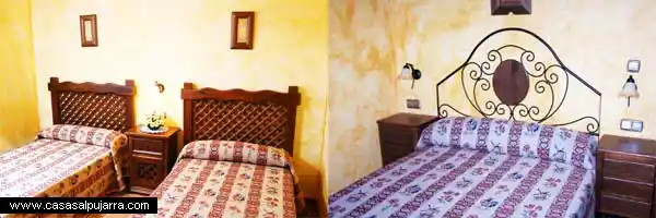 Casas rurales interior y habitaciones Cortijo La Loma Alpujarra