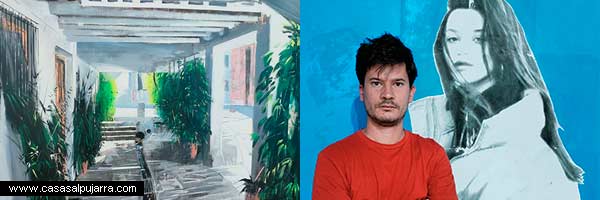 Pintor Berto Martínez Tello