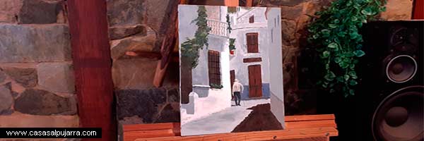Pintores en La Alpujarra