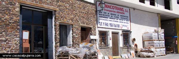 Aremacotrans construcción bricolaje en La Alpujarra