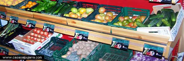 Supermercados y tiendas en La Alpujarra